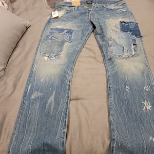Polo "The Varick Slim Straight" Blue Jeans
